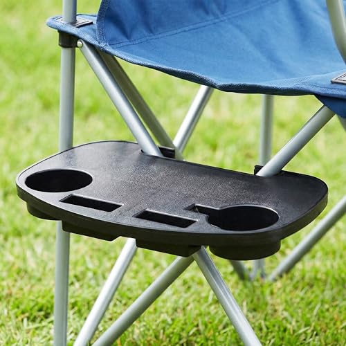Clip On Camping Chair Side Table Outdoor Garden Fishing Beach Storage Tidy