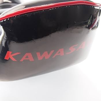 バリオス1型 3段シート 赤黒エナメル バリオス1型黒赤エナメル三段シート カワサキ / バリオスⅠ型