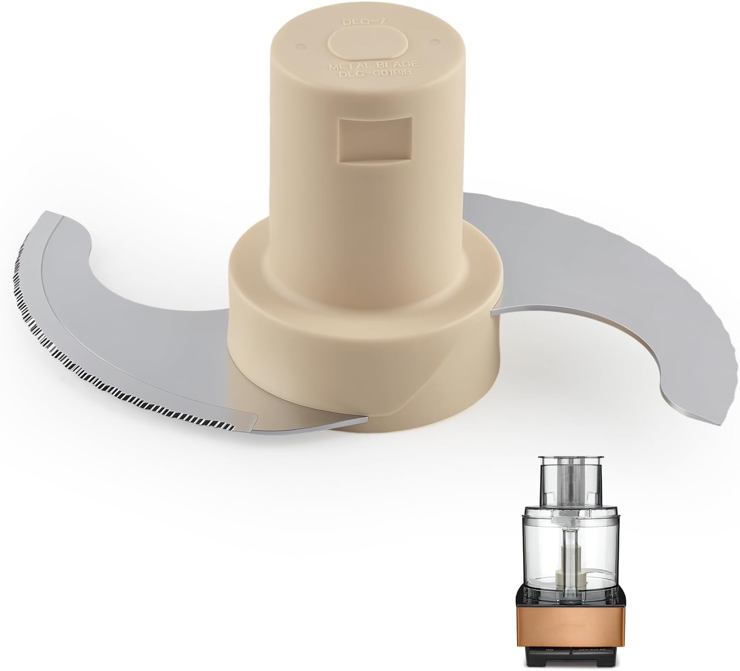 Blade Replacement for Cuisinart 14 Cup Food Processor DLC-2014, DFP-14BCNY, DFP-14BCN, DFP-14BWN etc,Replace Part DLC-001TXB-CSR DLC-001TXA