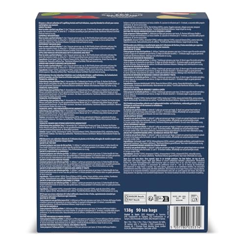 Miniatura 7 de by Amazon Té mixto e infusiones, paquete variado de 90 unidades