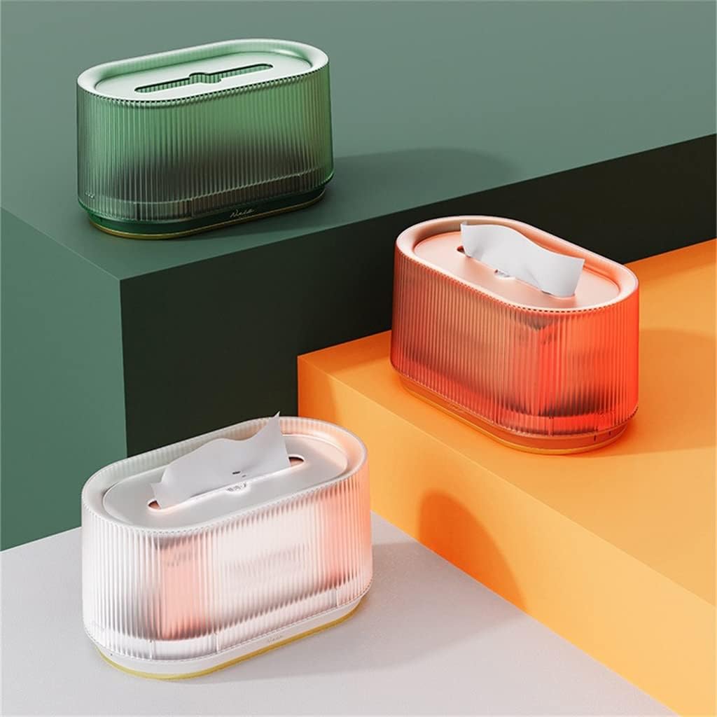 Generic Household Tissue Box Transparent Desktop Pumping Paper Storage Living Room Dining Coffee Table Decoration