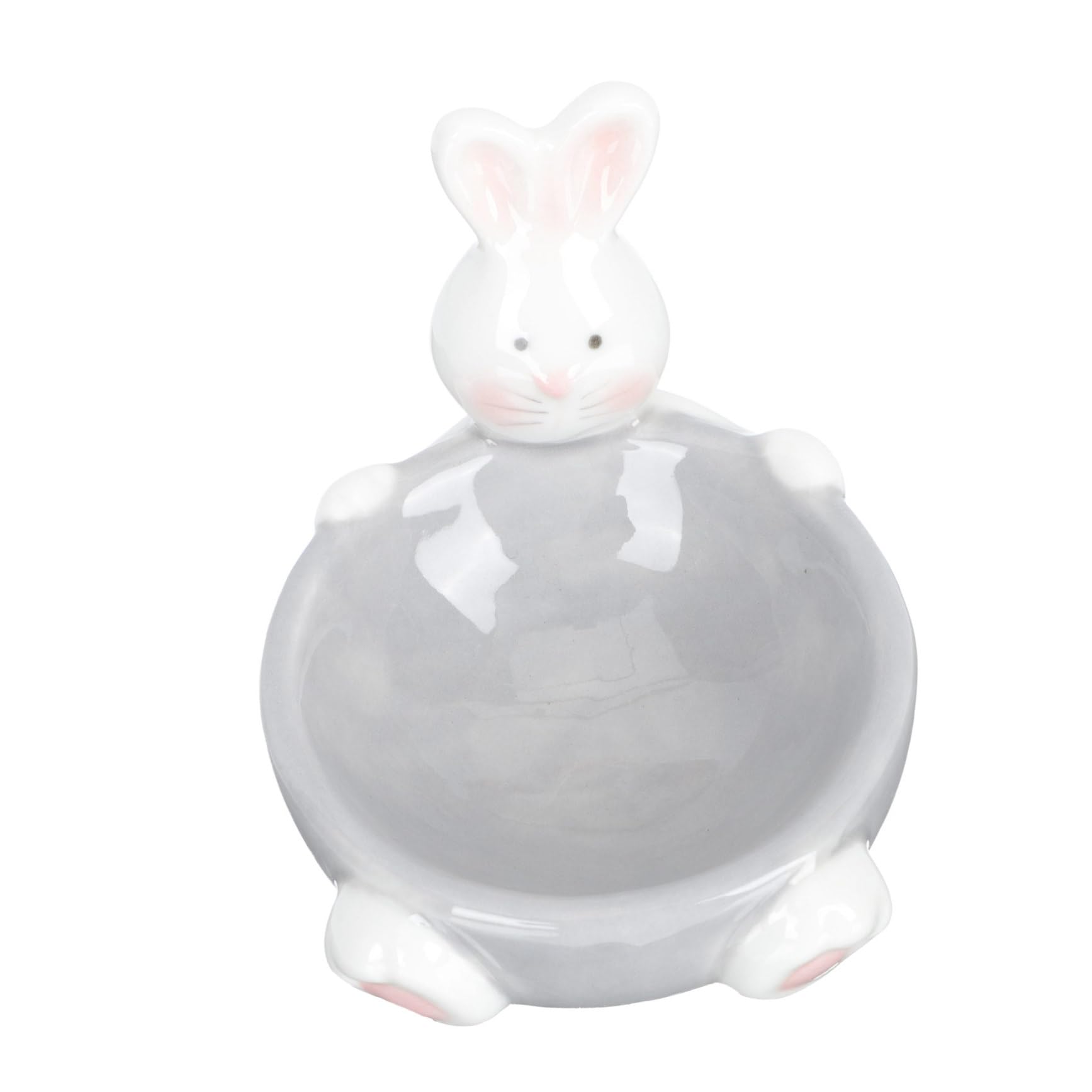 Cabilock Practical Ceramic Egg Cup Ceramic Egg Tray Porcelain Boiled Stand Boys and Girls Cup Silverware Holder