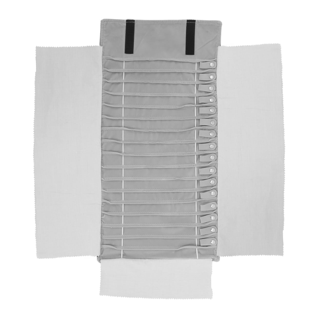 Portagioie Da Viaggio Rotolo In Flanella - Organizzatore Per Collane, Orecchini E Anelli - Foto 7