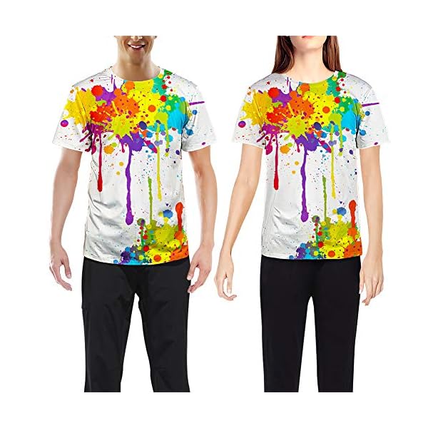 Kayolece Unisex 3D Realistic Printed Casual Short Sleeve T-Shirts - Image 4