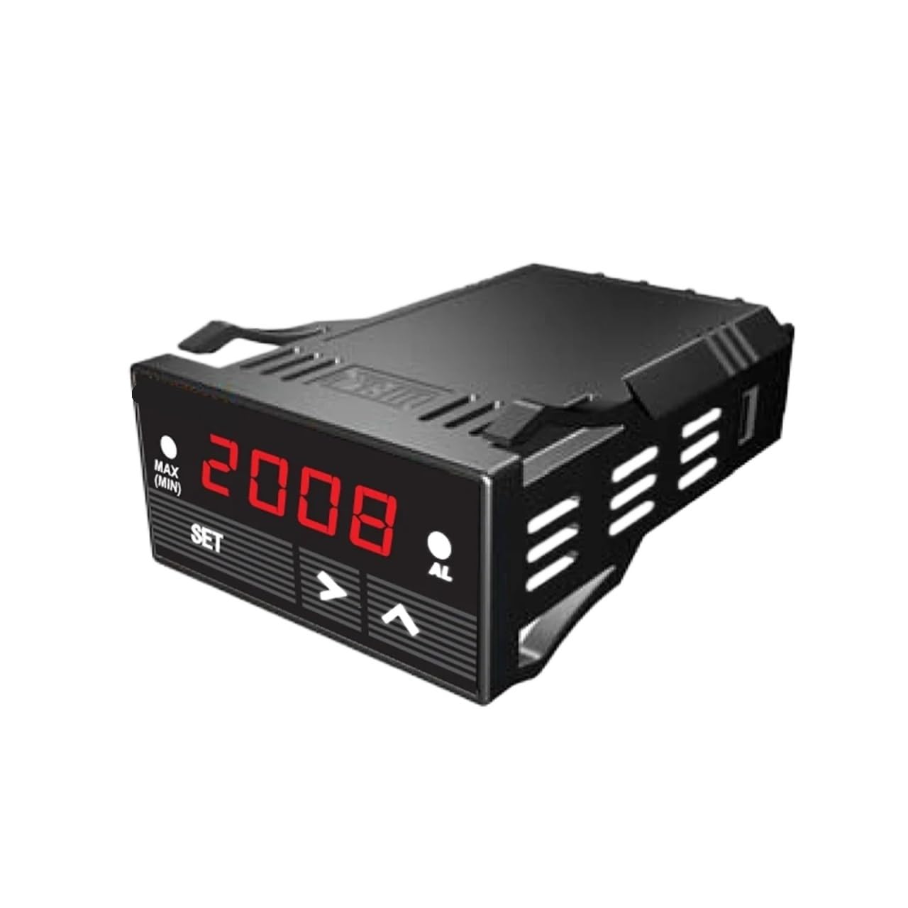 DC12V/24V Multifunction Autometer PID Temperature Controller 48*24mm Dimmer function Peak Value Pressure Sensor AUBER1812(Blue24V)