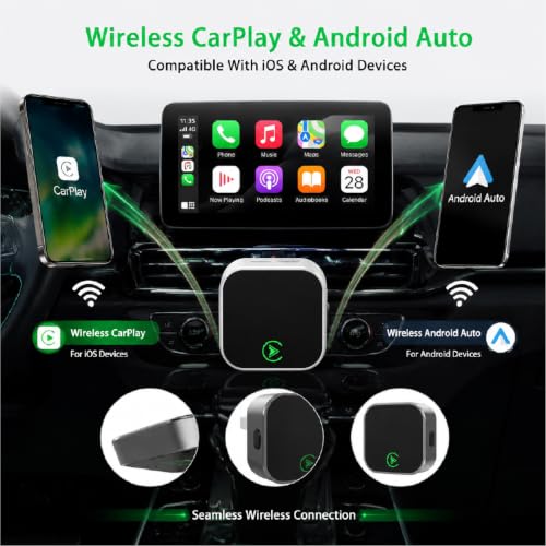 Carplay inalámbrico en tu Lexus ES Hybrid con este adaptador compacto plateado 5