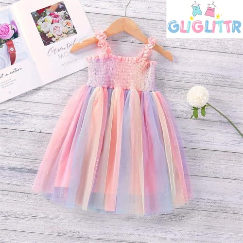 Baby Girls Tutu Dress Toddler Infant Sleeveless Layered Princess Tulle Dress Summer Beach Wedding Party Dresse2