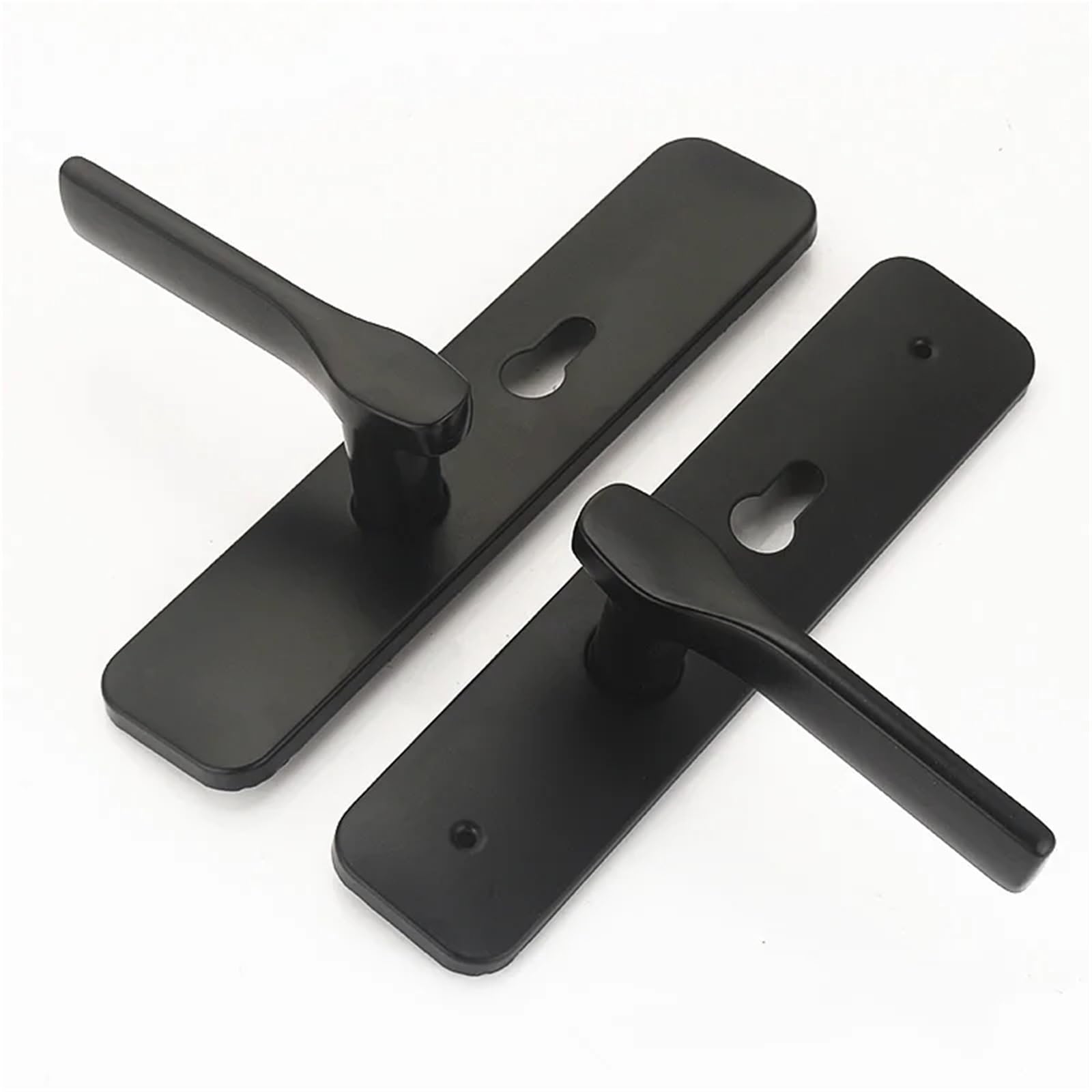 Pswbkvdblp Black Magnetic Lock Indoor Bedroom Door Mute/Magnetic Lock Handle 1Pcs