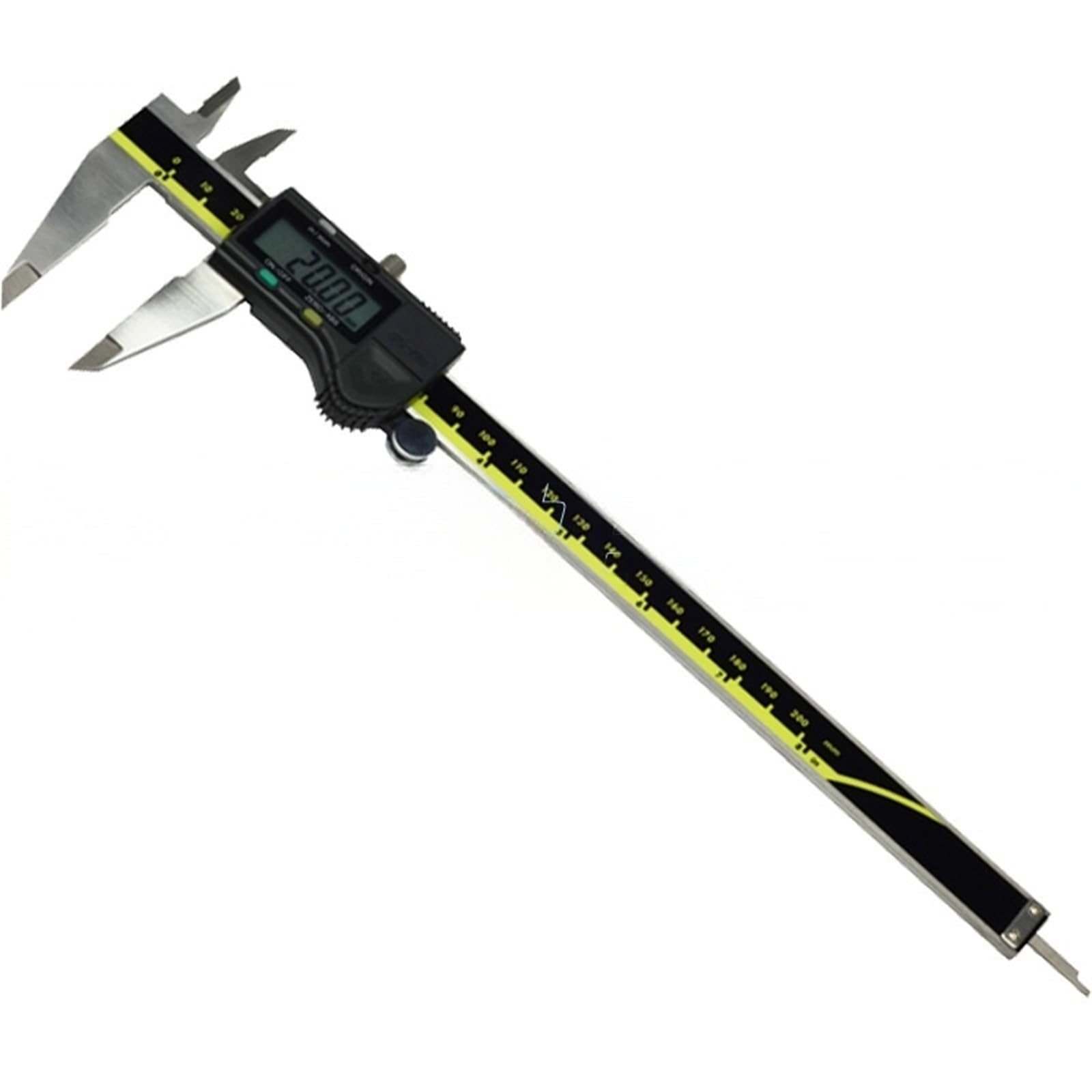 Calibrador digital de acero inoxidable 0-150 mm 200 300 0,01 Alta precisión(150MM ABS)