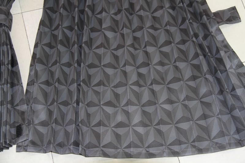 トラックカーテン 仮眠カーテン ジオメトリック黒 巾240㎝×丈85㎝が2枚入り Amazon.co.jp: トラックカーテン 仮眠カーテン ジオメトリック黒 巾240