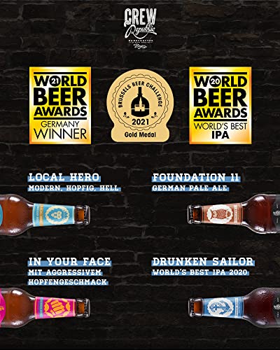 CREW REPUBLIC Craft Bier Bestseller Mix | Geschenkidee für Männer & Bier Fans | Bierspezialitäten aus Bayern nach… - Image 3
