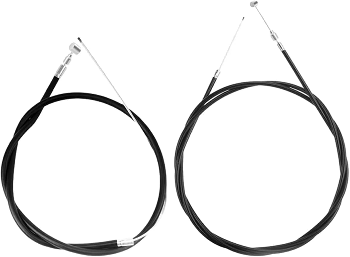 1 Pair Black Bike Brake Cable, Front and Rear Brake Cable, Bike Brake Wire Set for Road Bike and Common Bike，Brake Parts，Bike Brake Cables and Housing