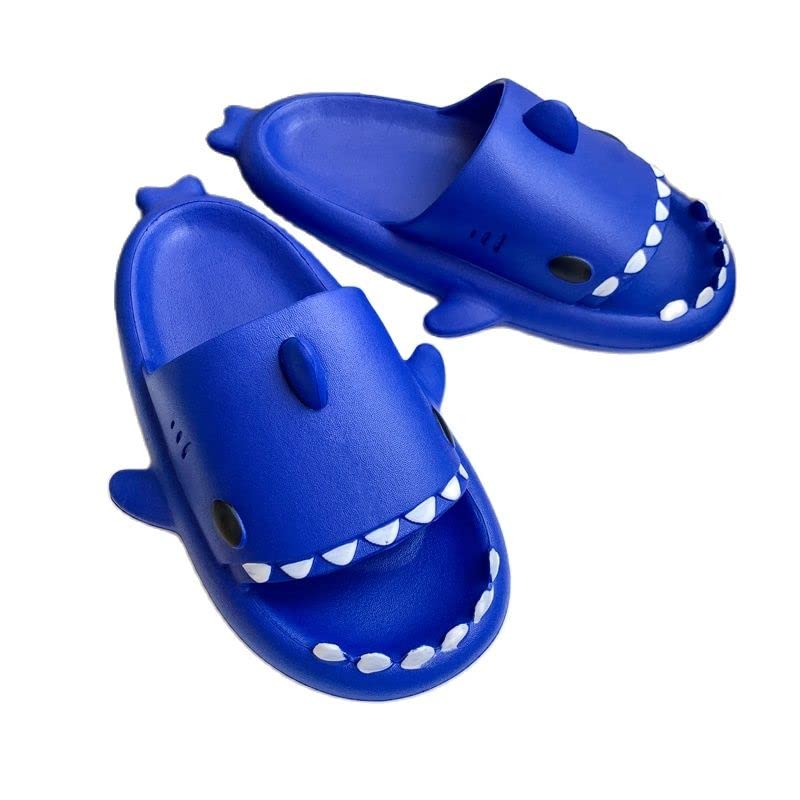 Image of Bold N Elegant Baby Shark Cool Cartoon Flip Flop Slippers Sandal Beach Footwear for Baby Boy Girl Kids