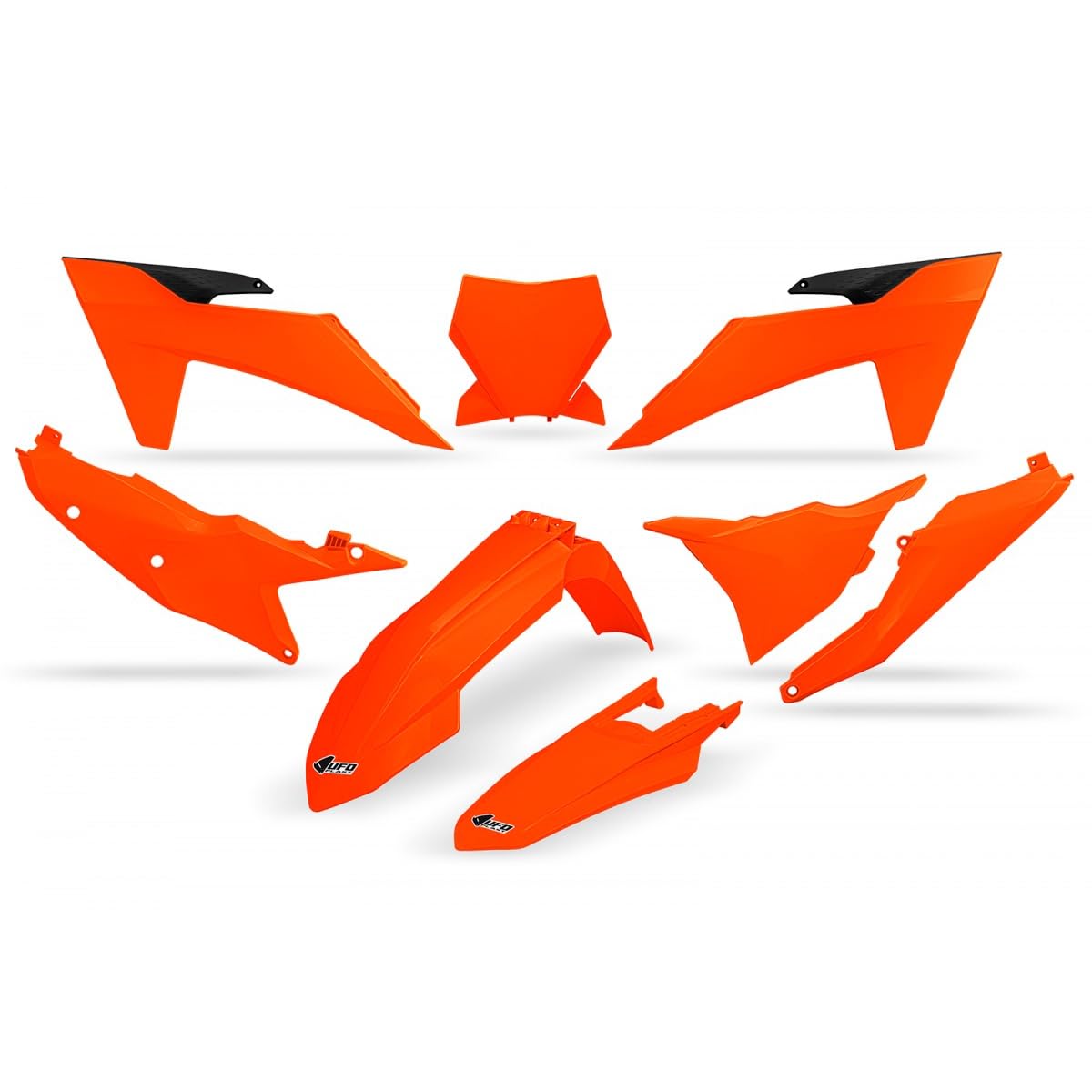 UFO PLAST Full Kit Fluorine Orange KTM SX 300 2023-2024