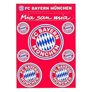 FC Bayern München Aufkleberkarte 'Mia san mia'