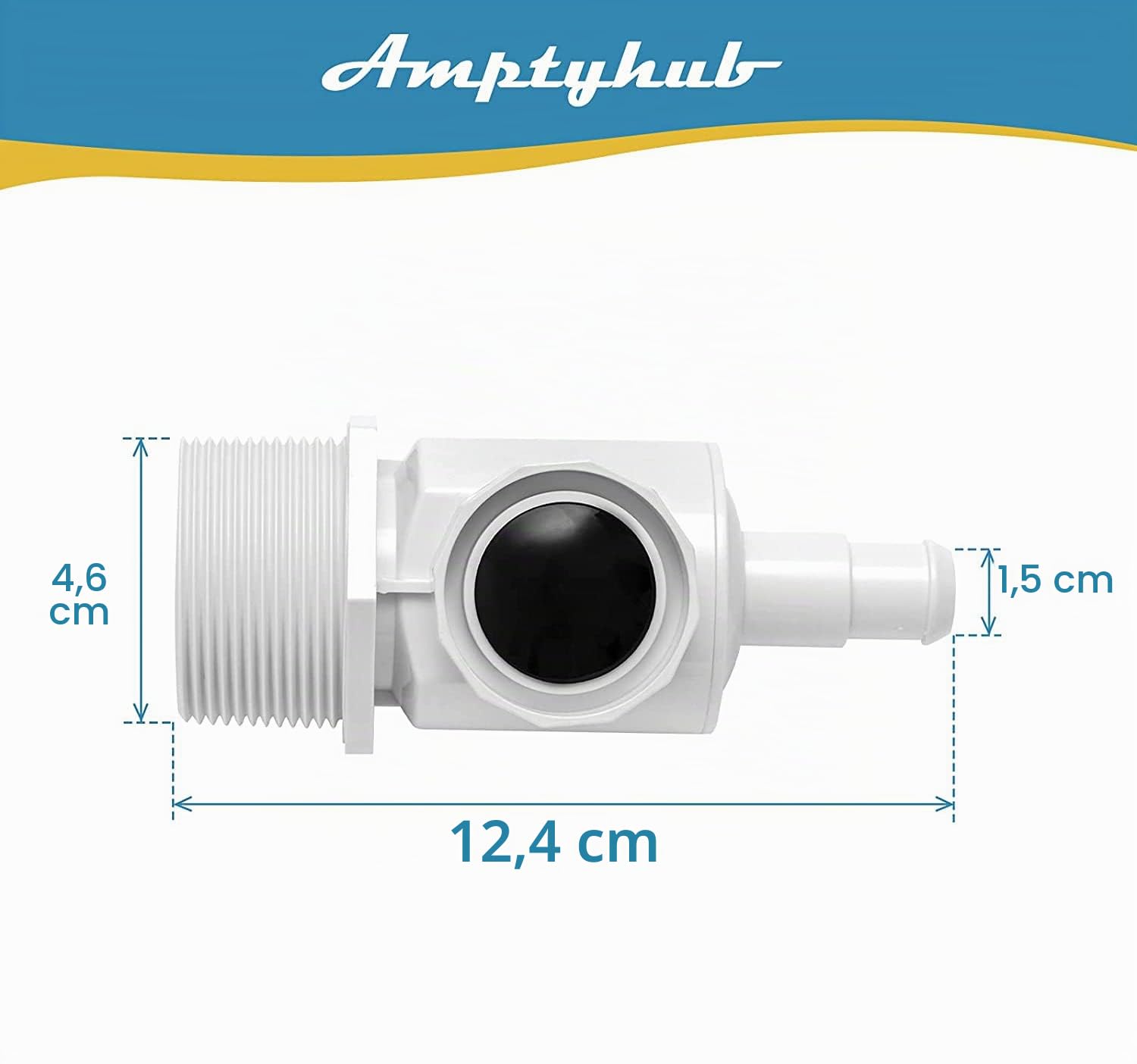 Connecteur UWF Compatible Polaris Zodiac 380 280 180 Raccord Mural Universel Pièce de Rechange Nettoyeur Piscine