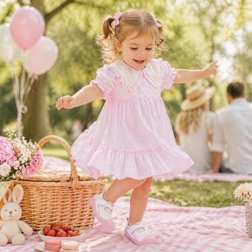 Image of Balabala Baby Toddler Walking Shoes Boys Girls Slip On Sandals Kids Water Shoes Barefoot Shoes Breathable Mesh Lightweight