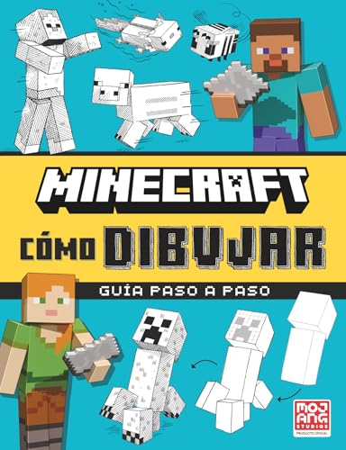 Minecraf Oficial: Cómo dibujar: Libro oficial del videojuego más vendido de todos los tiempos: 168 (HARPERKIDS)
