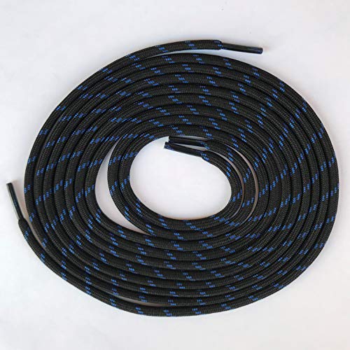 Image of 3 Pairs Heavy Duty Round Boot Laces Shoelaces for Hiking Walking Construction Safety Work Boots Shoes