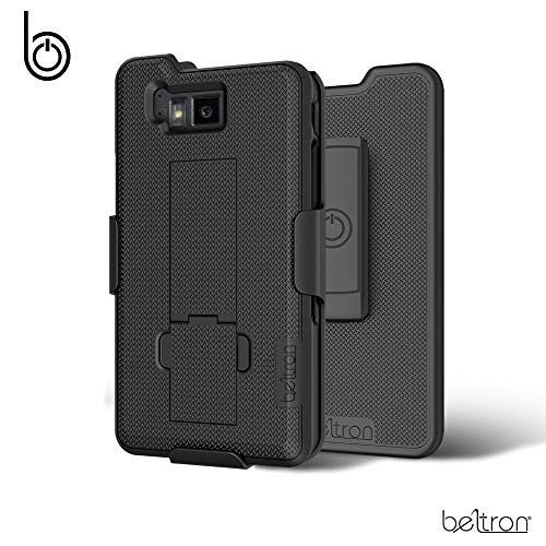 Beltron Sonim Xp8 Case With Holster, Heavy Duty Belt Clip With Swivel Clip For Sonim Xp8 (At&T Firstnet Sprint Xp8800) - Secure Fit & Built-In Kickstand (Durable, Reliable & Lightweight) - Black #TOP7