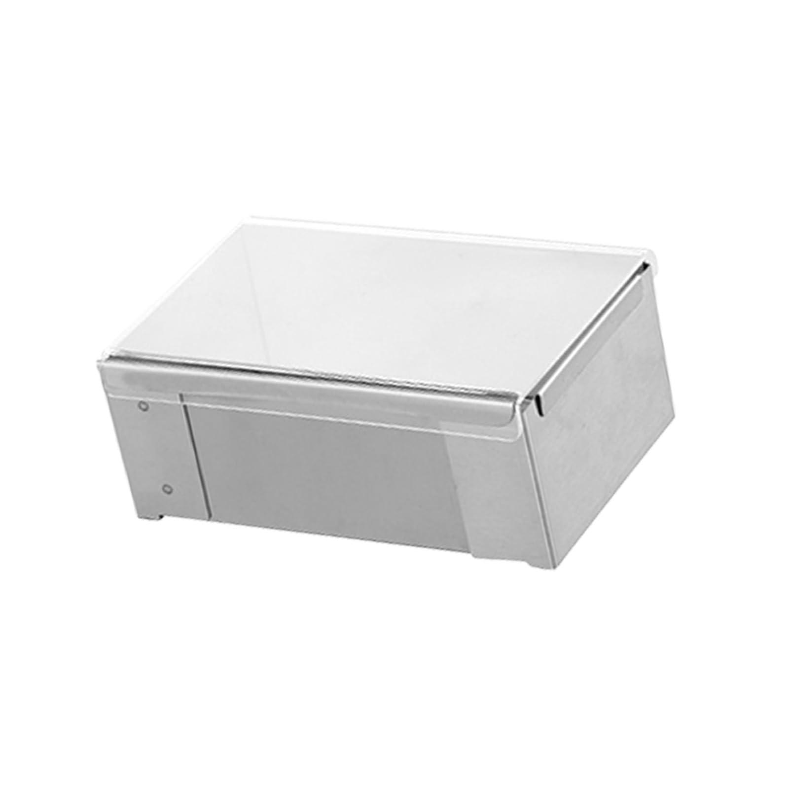SXRQ Premium Nonrust Steel Tiramisu Baking Pan with Acrylic Lid Baking Tray for Even Heat Distribution and Easy Releases Rustless Dessert Molds