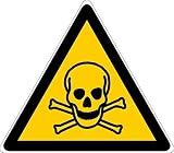 Novap - Panneau - Danger de mort - Triangle 100 Mm Rigide
