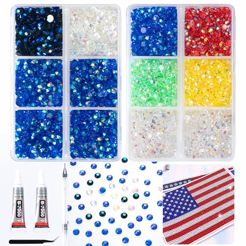 Jelly Rhinestones for Bedazzling Cute Rainbow Gems for Crafts Nails
