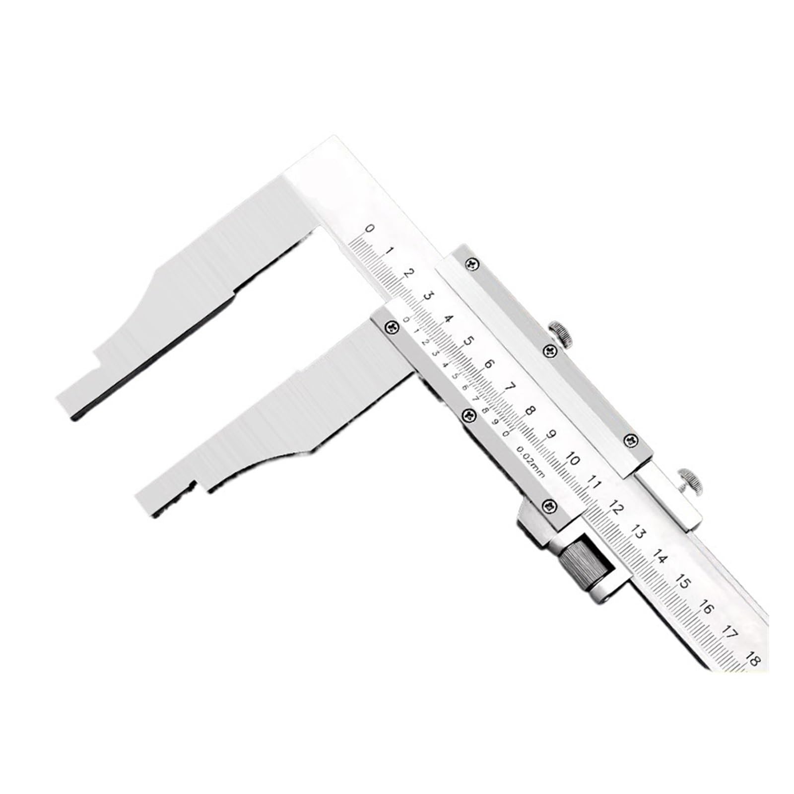 AWWVRLMM Stainless Steel Vernier Caliper Measuring Calipers 0-300mm 0-500mm 0-600mm 0-1000mm 0.02(0-300mm 125mm 0.02)