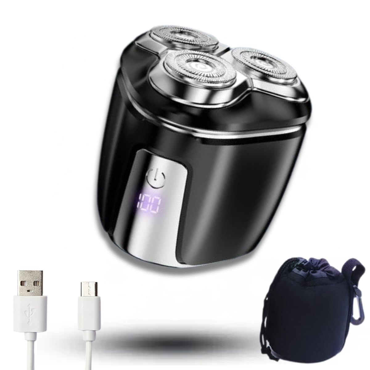 Amazon | 【ついに登場。小型の回転式3枚刃】 ストレート