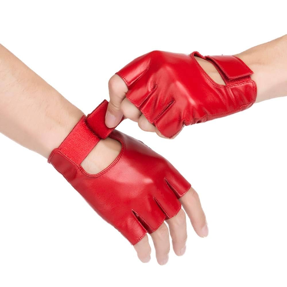 赤いレザー軟式グローブ 5本指 赤いレザー軟式グローブ 5本指