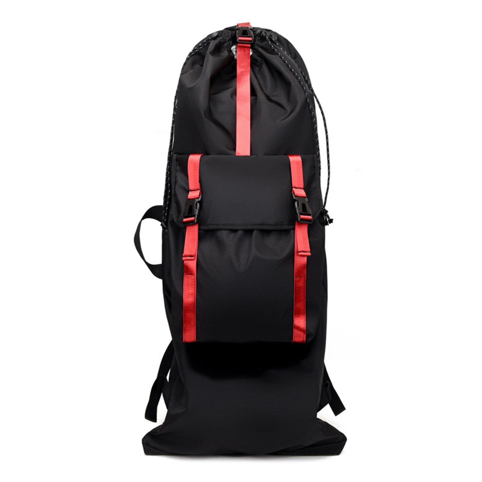 Zaino Skateboard Borsa Porta Longboard Organizer Capiente Tessuto 900D Impermeabile Spallacci Ergonomici Adatto a Viaggi attività Esterne Pendolari