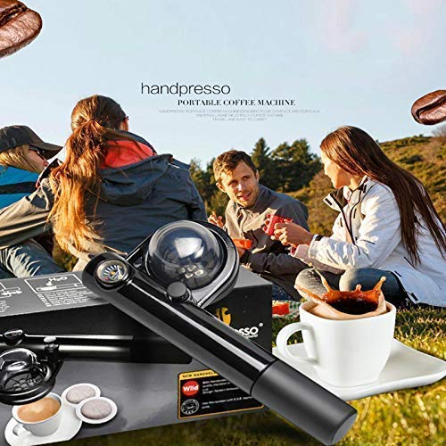 AYDQC Máquina portátil de café Viajes al Aire Libre Concentrado a Mano Presión de café Máquina de café Mini cafetera… - Imagen 6