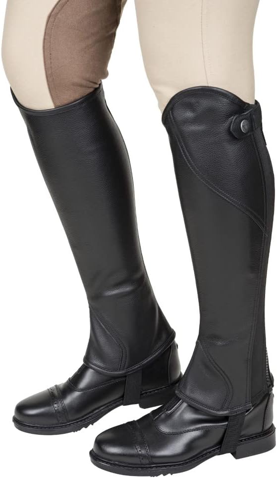 TuffRider Ladies Belmont Leather Half Chaps - Image 2