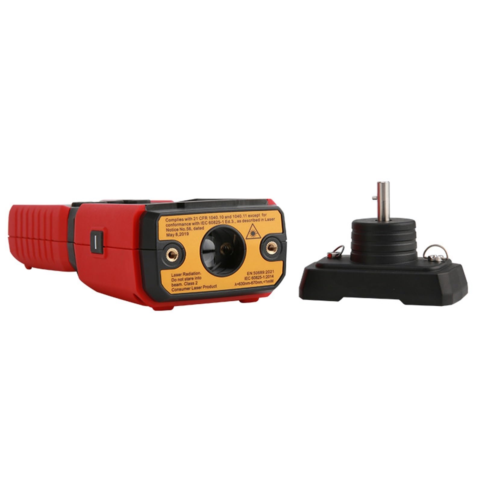 Digitaler Drehzahlmesser, UT372D Tachometer Laser Universal 2 In 1 Digitales Drehzahlmessgerät Kontakt- Und Berührungsloses Messgerät Drehzahl,LCD-Display