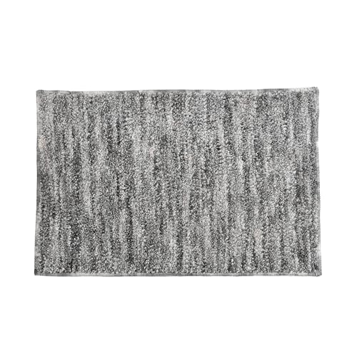 Image of Bathroom Mat Anti Slip Bathmat Water soak Absorbent Mats (40x60 CM, Grey)