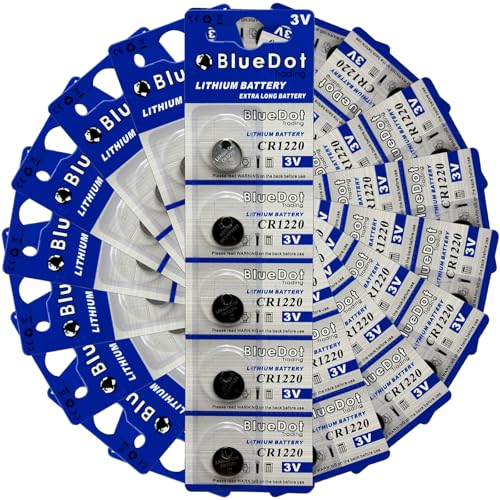 Baterías CR1220 3V Litio para relojes y juguetes, pack 50 miniatura 5