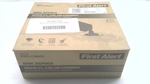 First Alert PRO-CM600 Cámara analógica con cable para interiorexterior