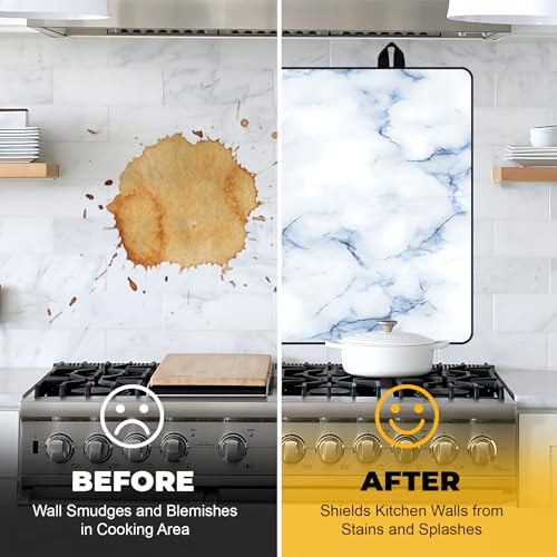 Image of Stove Top Cover for Electric Stove,Glass Stove Top Cover, Heat Resistant Glass Cooktop Cover, Stovetop Protector, Kitchen Decor, Dish Drying Mats Cover for Ceramic Washer Top 28.5x20.5 inch