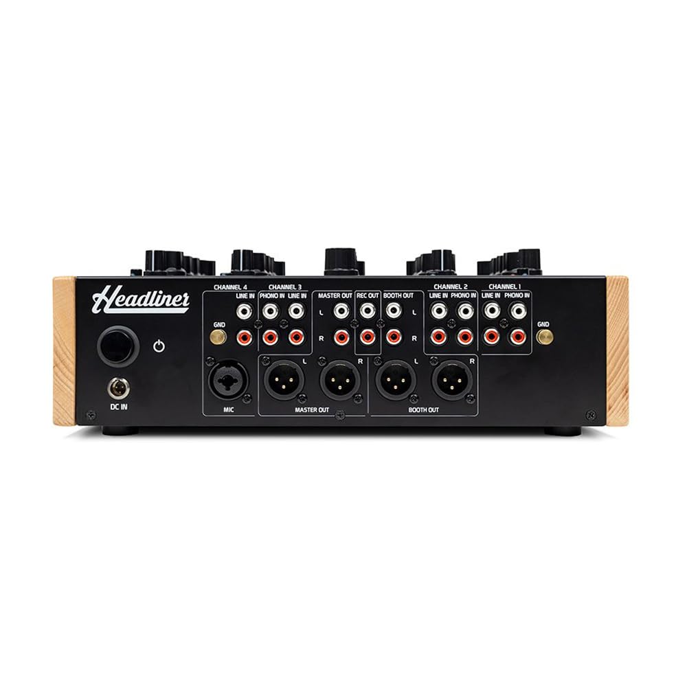 Headliner R4 - Mixer Rotary DJ a 4 canali