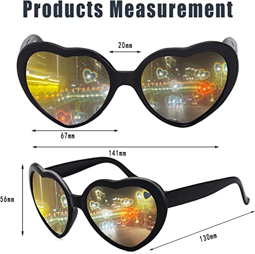 Jubilant-Heart-Sunglasses-Heart-Effect-Diffraction-Glasses-Festival-Party-Rave-Light-Accessories-Heart-Glasses-UV400-Protection-Black