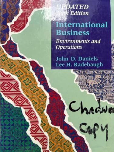 International Business Environments and Operati... 0201590905 Book Cover