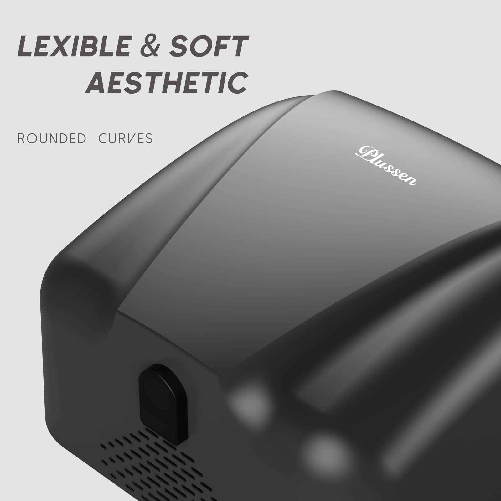 Professionale Asciugamani Elettrico Automatico con fotocellula, Design Elegante Finitura in Acciaio Inox Asciugatura Rapida 7-10 Secondi,1800W