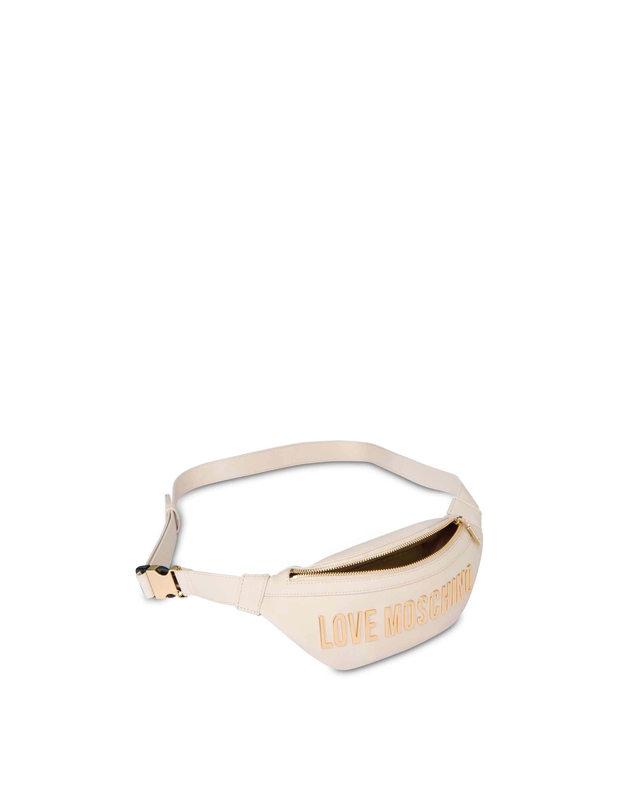 Love Moschino JC4195PP1NKD0110 Fanny Pack Damski, kość słoniowa, pojedyncza, kość słoniowa, Taglia unica