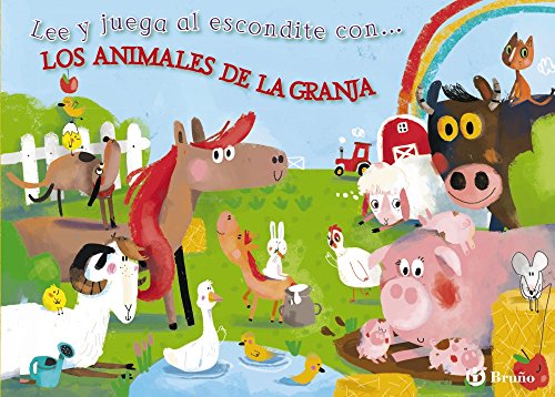 Lee y juega al escondite con... LOS ANIMALES DE LA GRANJA (Castellano - A PARTIR DE 3 AÑOS - MANIPU
