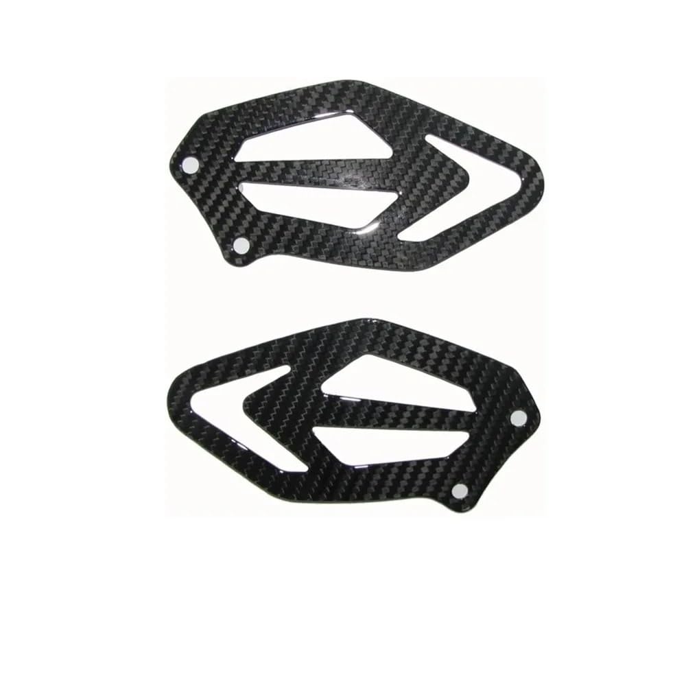 Moto In Fibra di Carbonio Rearset Piede Montaggio Tallone Guard Piatti Per BMW S1000RR 2015 2016 2017 2018