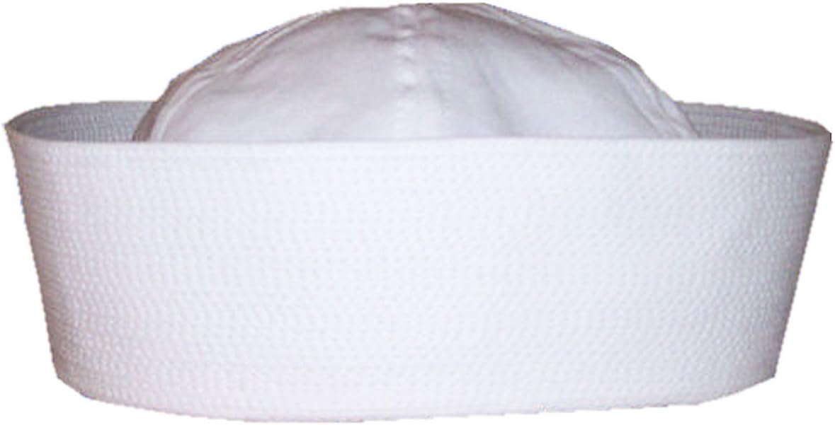RTD Trading Adult Deluxe Quality White Sailor Hat (X-Large / 60cm)