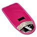 Price comparison product image Minder Signal Blocker - Signal Jamming Case RFID Blocking Pouch Keyless Entry/Start Car Keys & Mobile Phones - Faraday Bag Protection Security Against Relay Crime (Hot Pink, 170mm x 105mm (Internal))