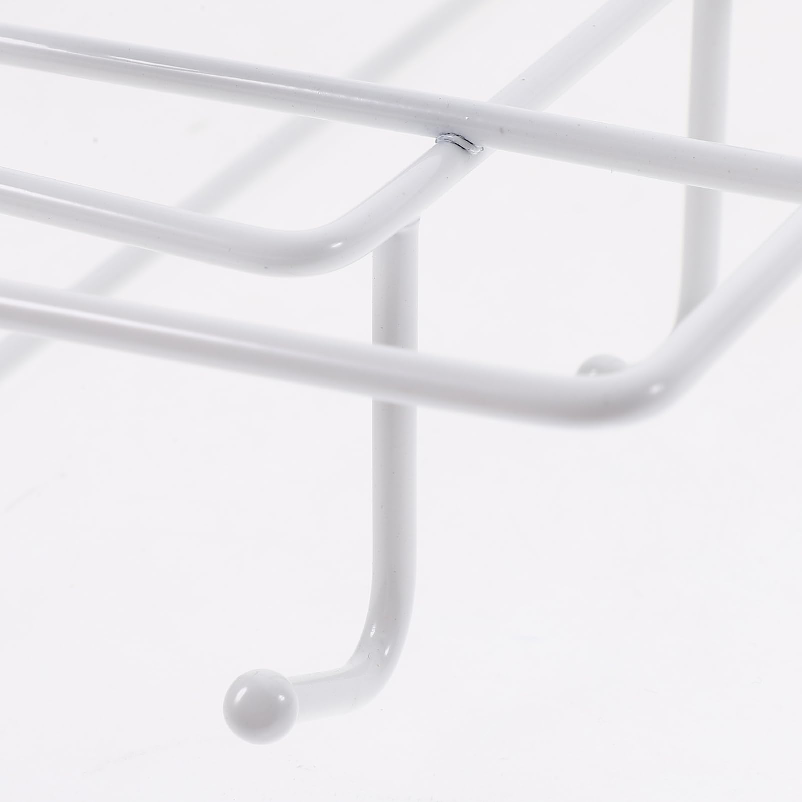 PRETYZOOM Ganci per Tazze Sottopensile in Ferro Portaoggetti da Cucina Organizer Salvaspazio senza Supporto Inferiore per Appendere Cucchiai e Spatole