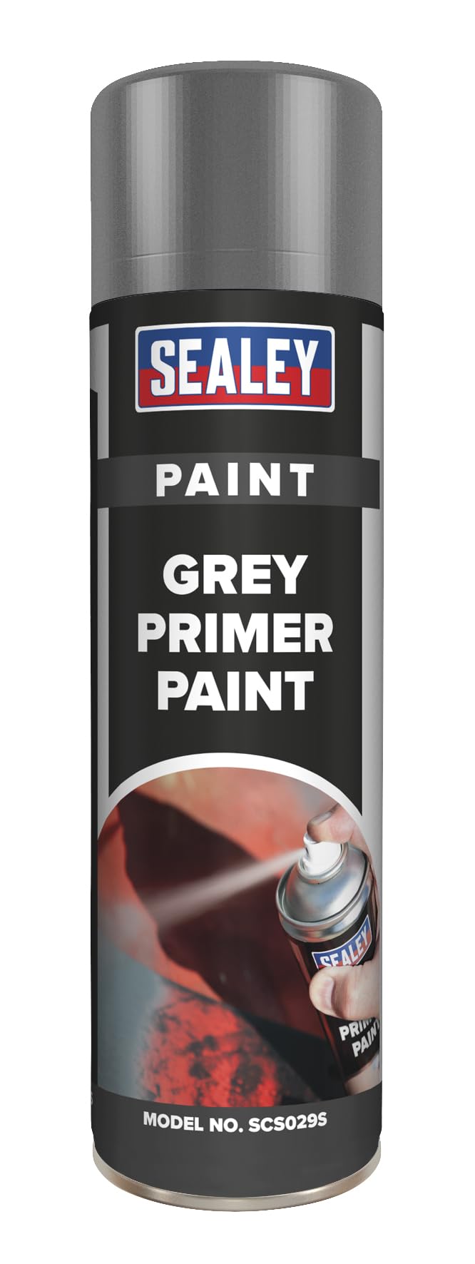 Sealey SCS029S 500ml Grey Primer Paint