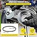 Vevor 212CC Torque Converter Kit Go Kart 30 Series 6.5 HP Mini Bike Comet Clutch Set 3/4 Inch 10T #40 or 41 Chain Predator Driver Pulley Replacement Comet TAV2 Go-Kart Torque Converter